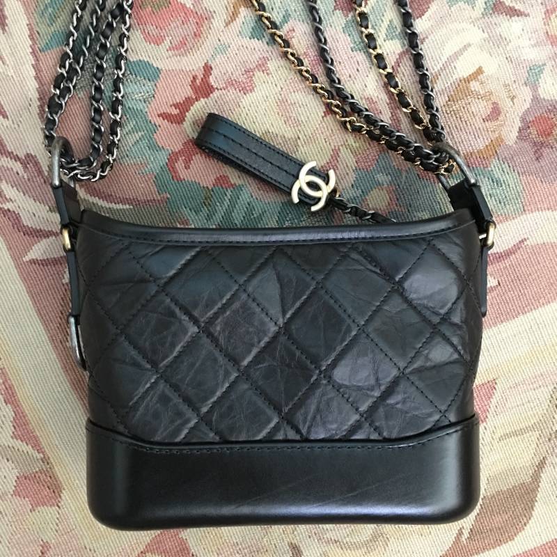 white chanel gabrielle bag