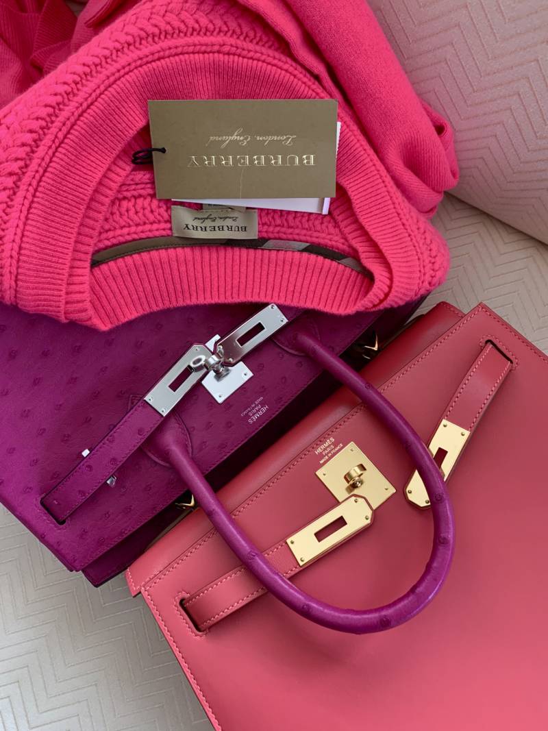 Tickled Pink with a Dash of Hermès Rose Pourpre - PurseBop