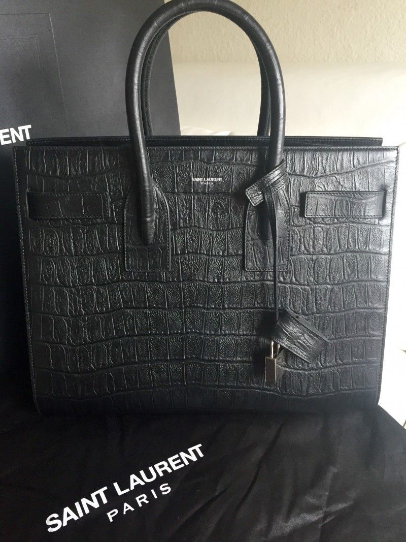 saint laurent sac de jour black