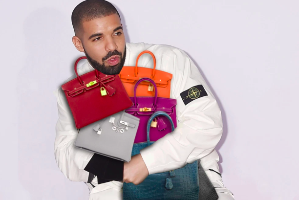 drake birkin bag closet