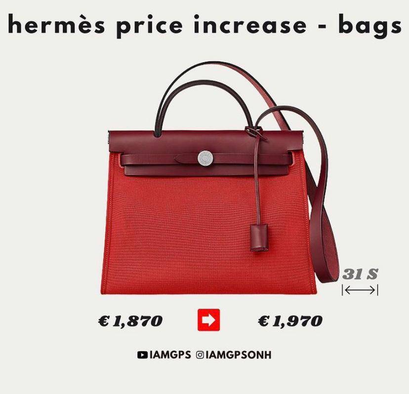 Hermès Prices on the Rise in Europe and Soon Will Be Here in the US