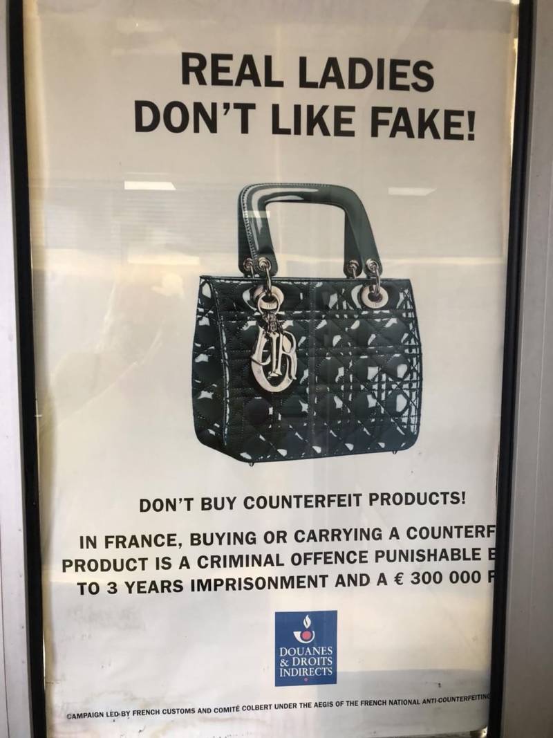 real bags that look fake