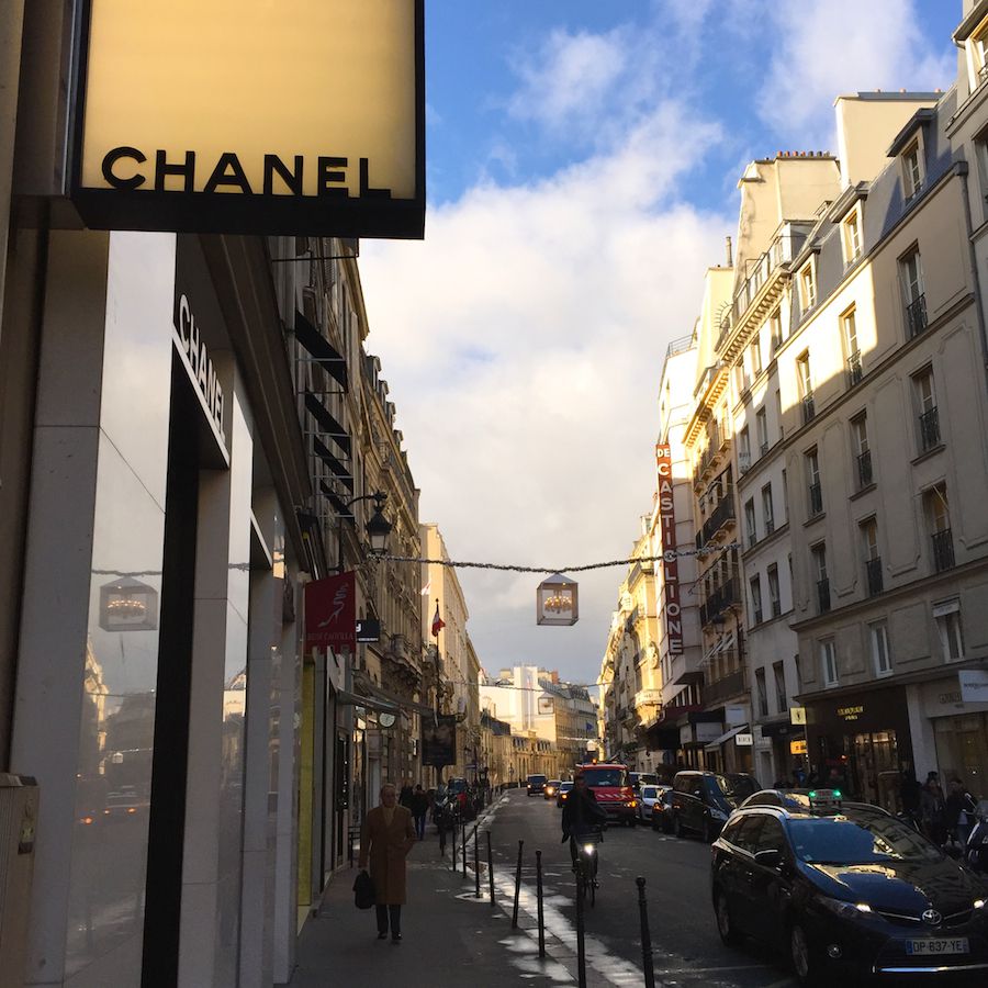 Chanel Faubourg Saint Honore Paris by