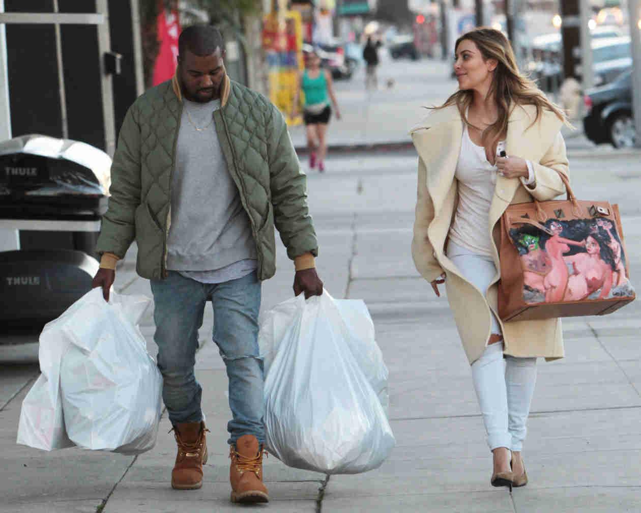 Kim Kardashian West, Victoria Beckham, and Pharrell Williams and the Birkin  Bag