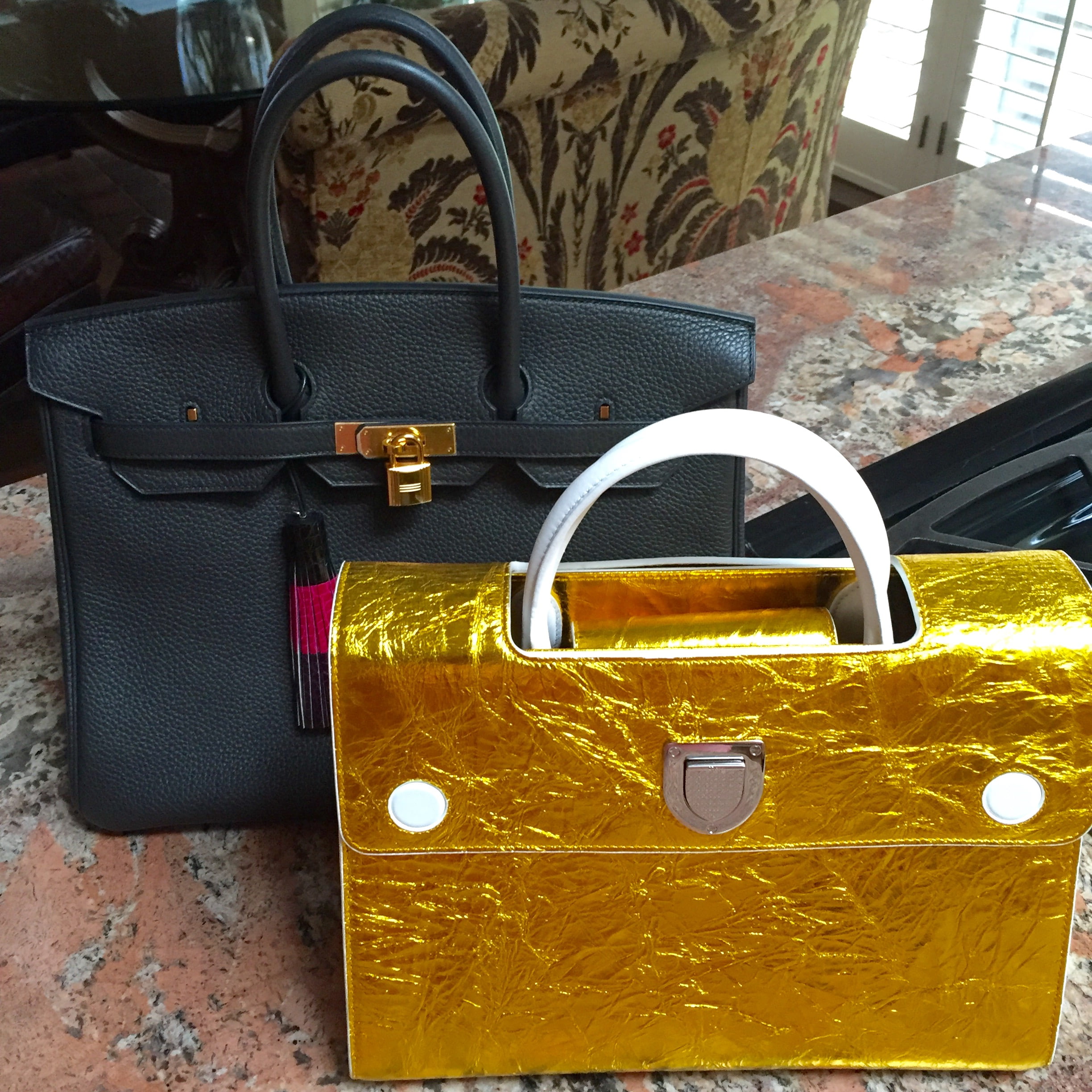 Not a birkin but sharing the differences between the #lvpochettefelici