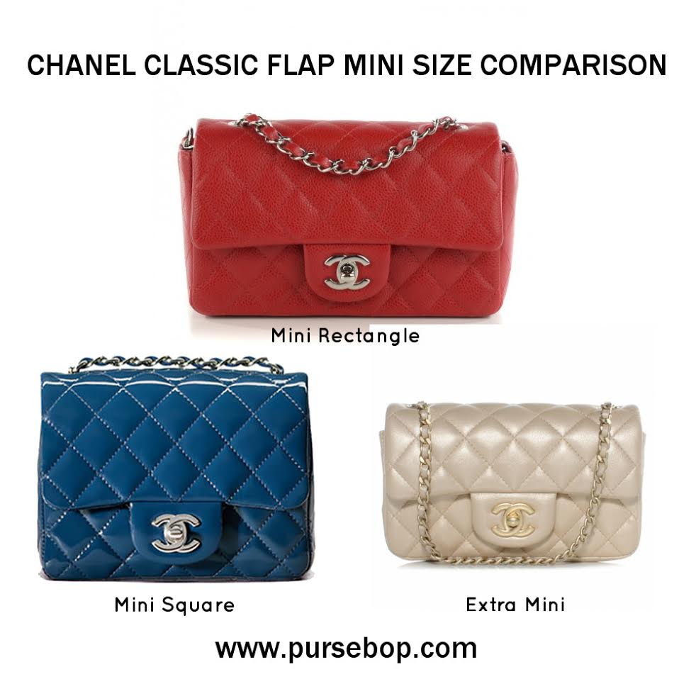 Chanel Classic Flap Size Comparison - PurseBop  Chanel classic flap, Classic  flap, Chanel bag classic