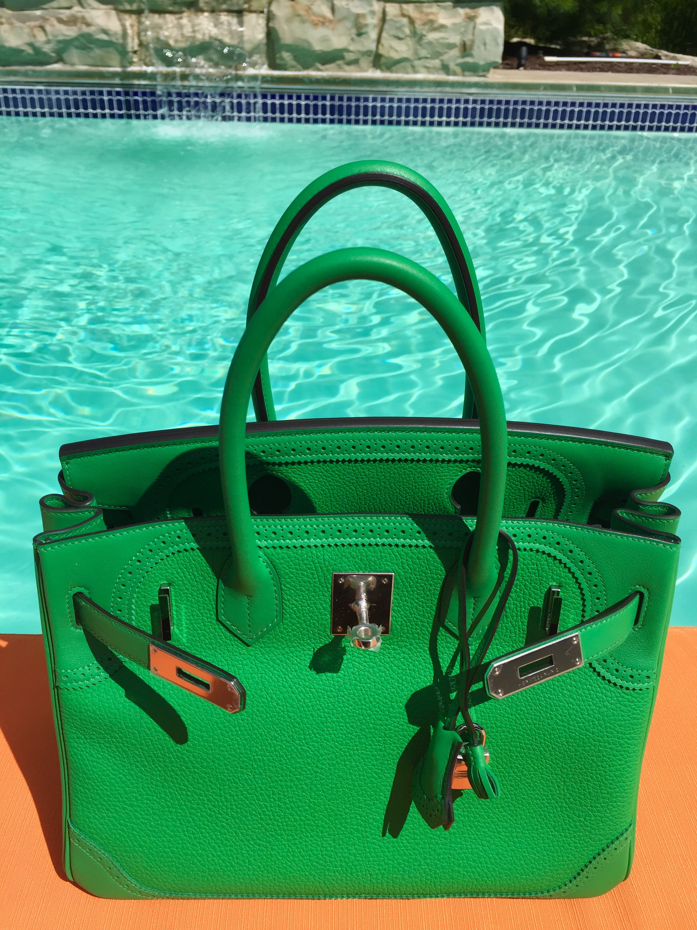 My Favorite Hermes Birkin Grass Green Bag