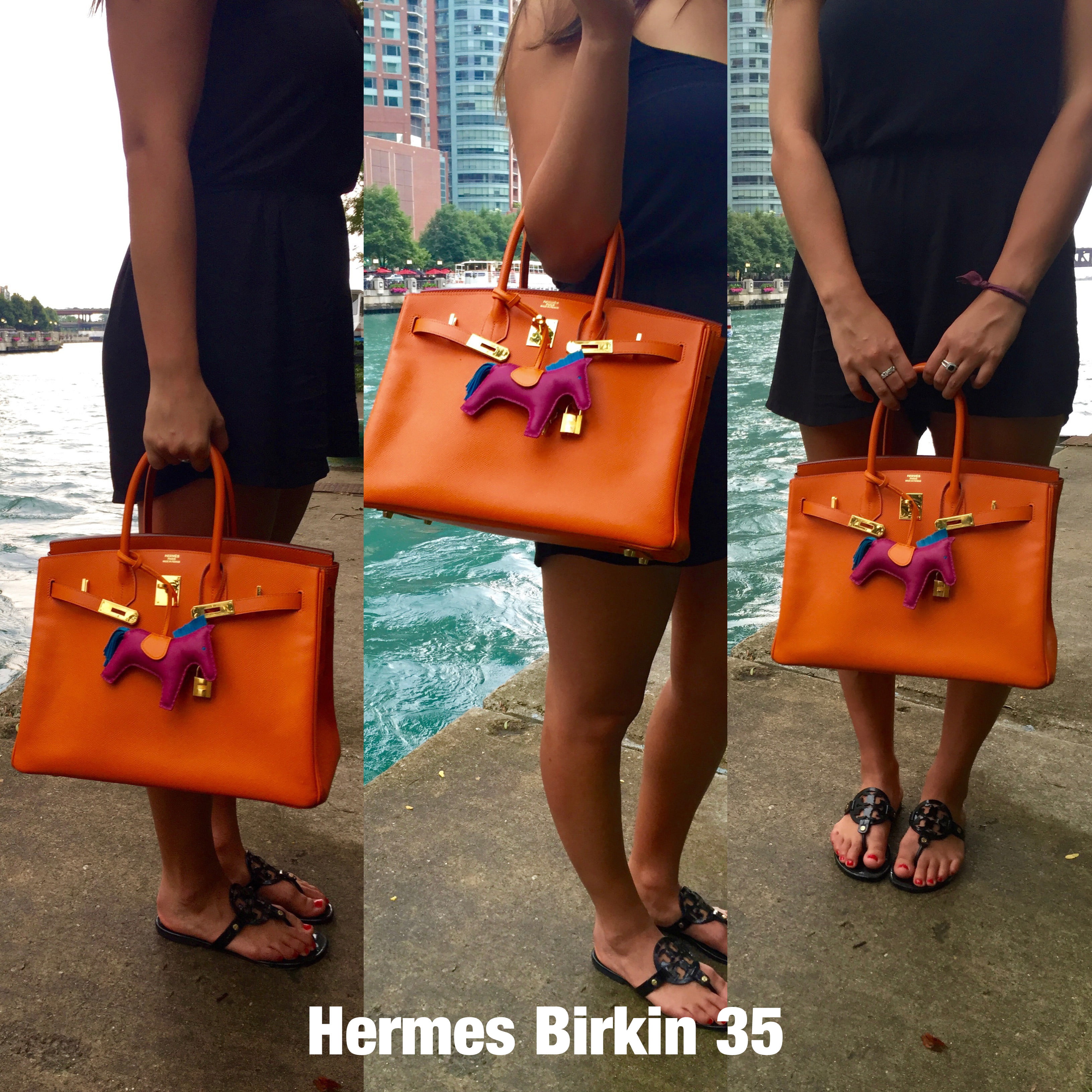 Comparison between Hermes Birkin 30 vs Louis Vuitton On the Go Tote MM size  #hermesbirkin #lvonthegomm #louisvuitton #hermès #hermesbirkin…