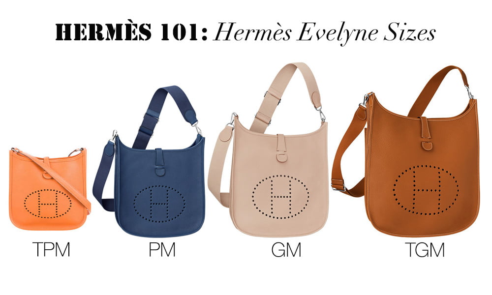 Hermes Evelyne Size Comparison Guide 2023 • Petite in Paris