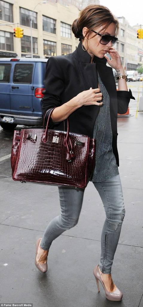 victoria beckham hermes bag collection