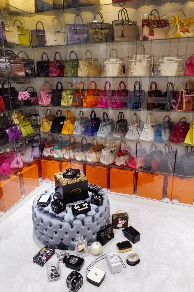 Bag Storage and Display Case for Chanel, Hermes, Louis Vuitton