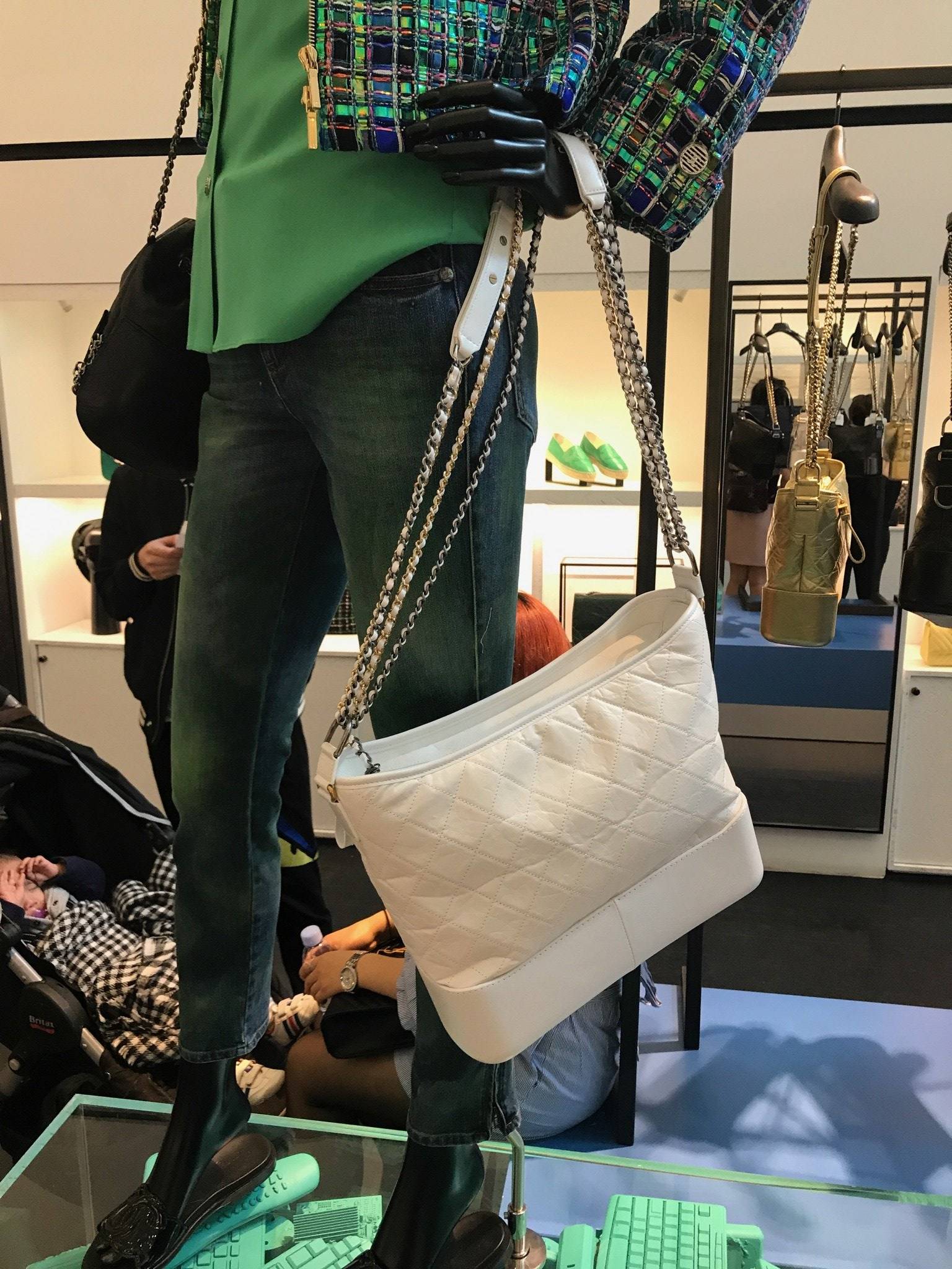 Chanel Medium Hobo Black Gabrielle Hobo Bag 2017