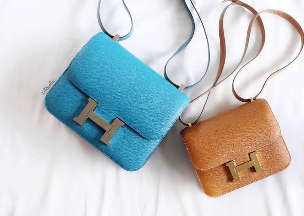 Hermès Boutique in ♡ of Tokyo on Instagram: “✨Brand New✨ Limited Edition  Constance Mini combining two Hermès new colors from 2019…
