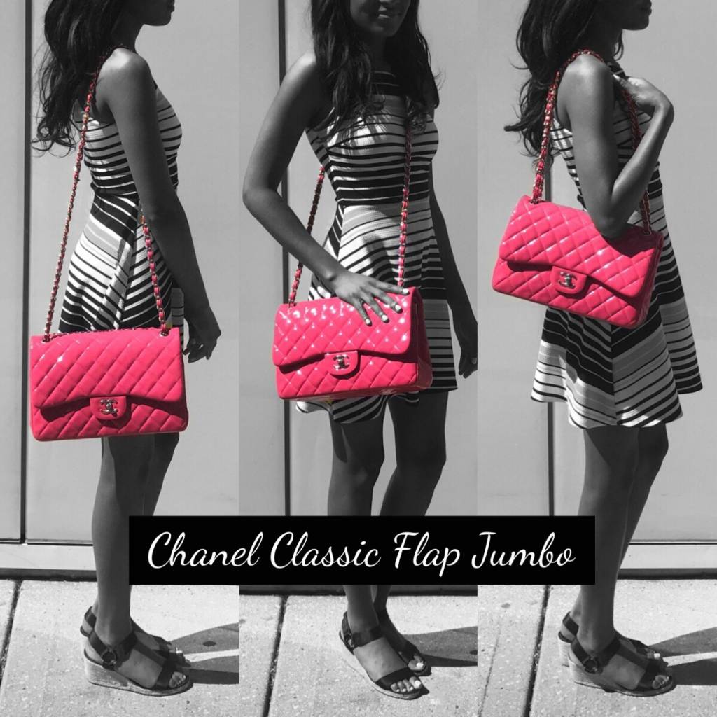 Chanel Classic Flap Bag Size Comparison Chart