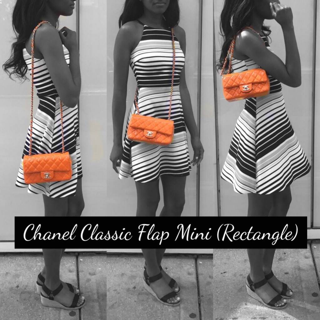 Mini vs Small Chanel Classic Flap, Size, Mod Shots & Price Comparision