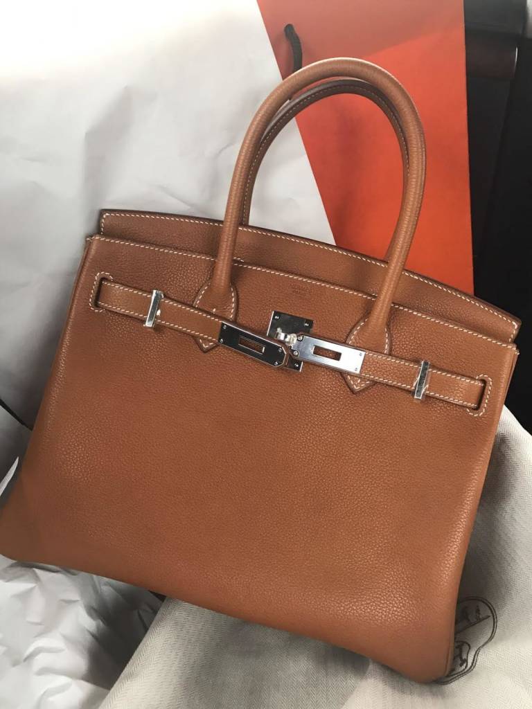 Spotting the real Hermes Birkin Barenia leather – Luxbags