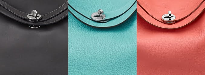 hermes lindy leather types