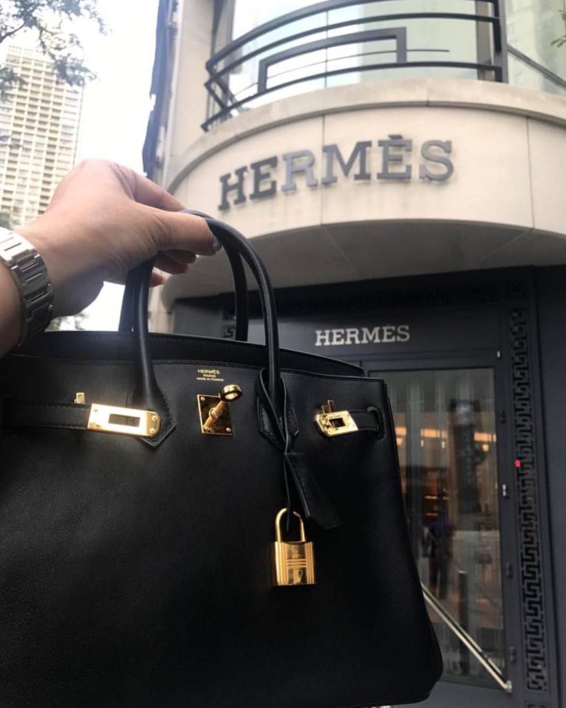HERMÈS MINI KELLY CROSSBODY BAG IN BLACK BOX – VS Lifestyles