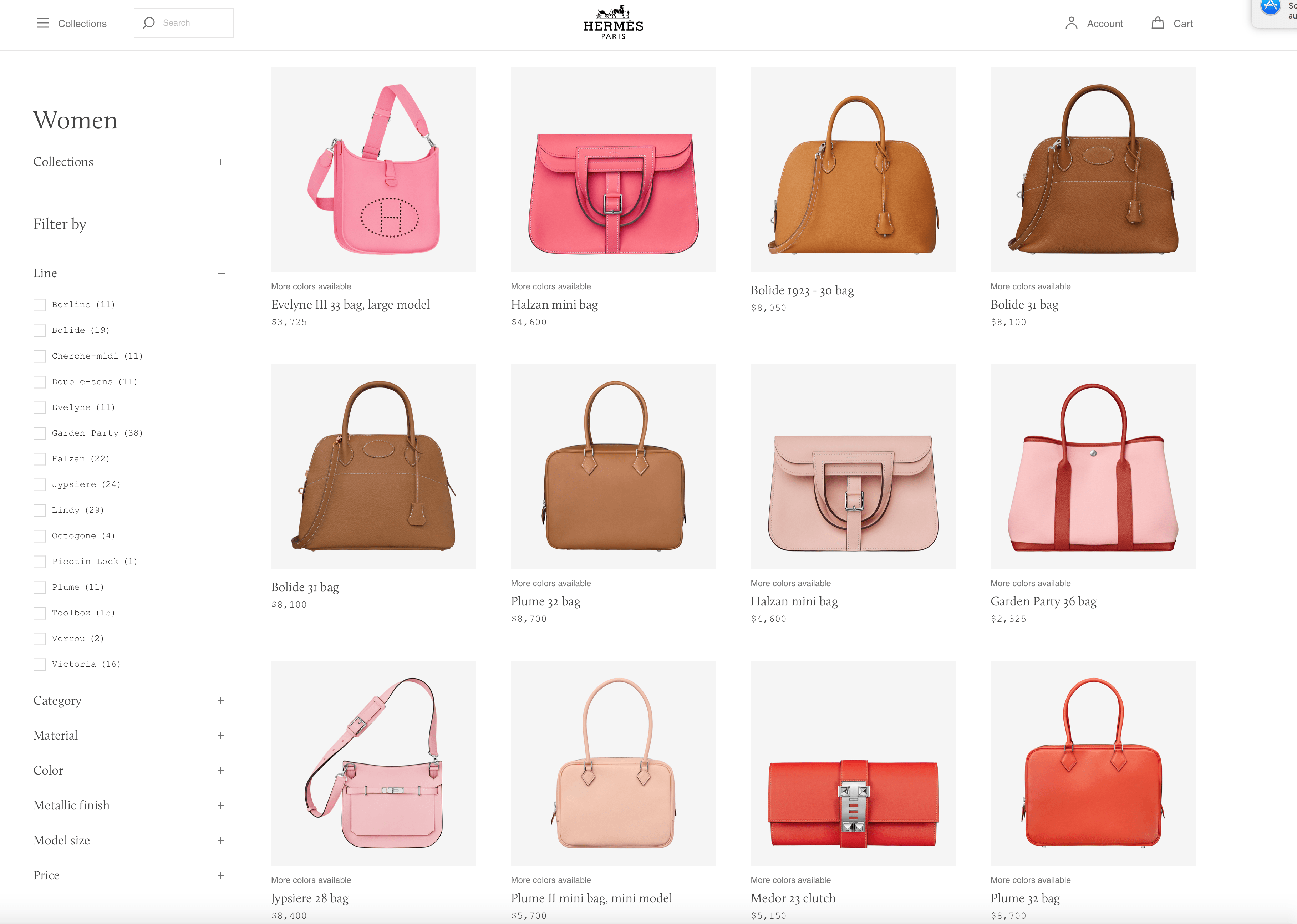 Would You Buy An Exotic Hermès Online?