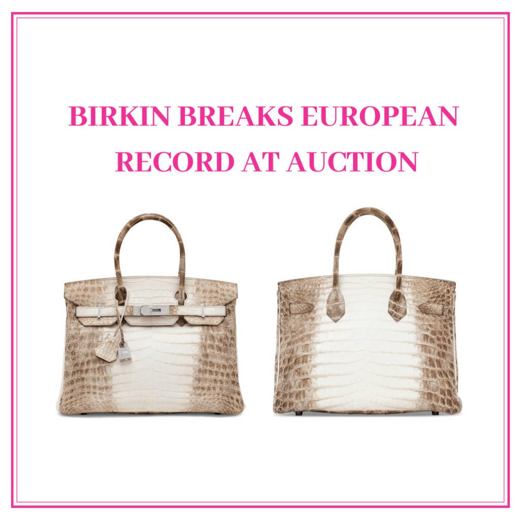 Himalaya Hermes Birkin Auction Christies World Record