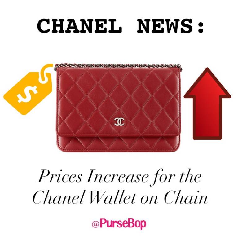 pursebop chanel price increase