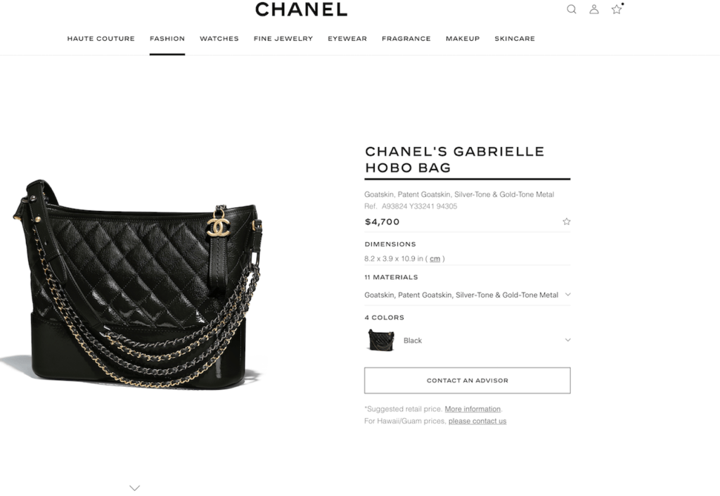 It's Official: Chanel Gabrielle Prices are Up - PurseBop