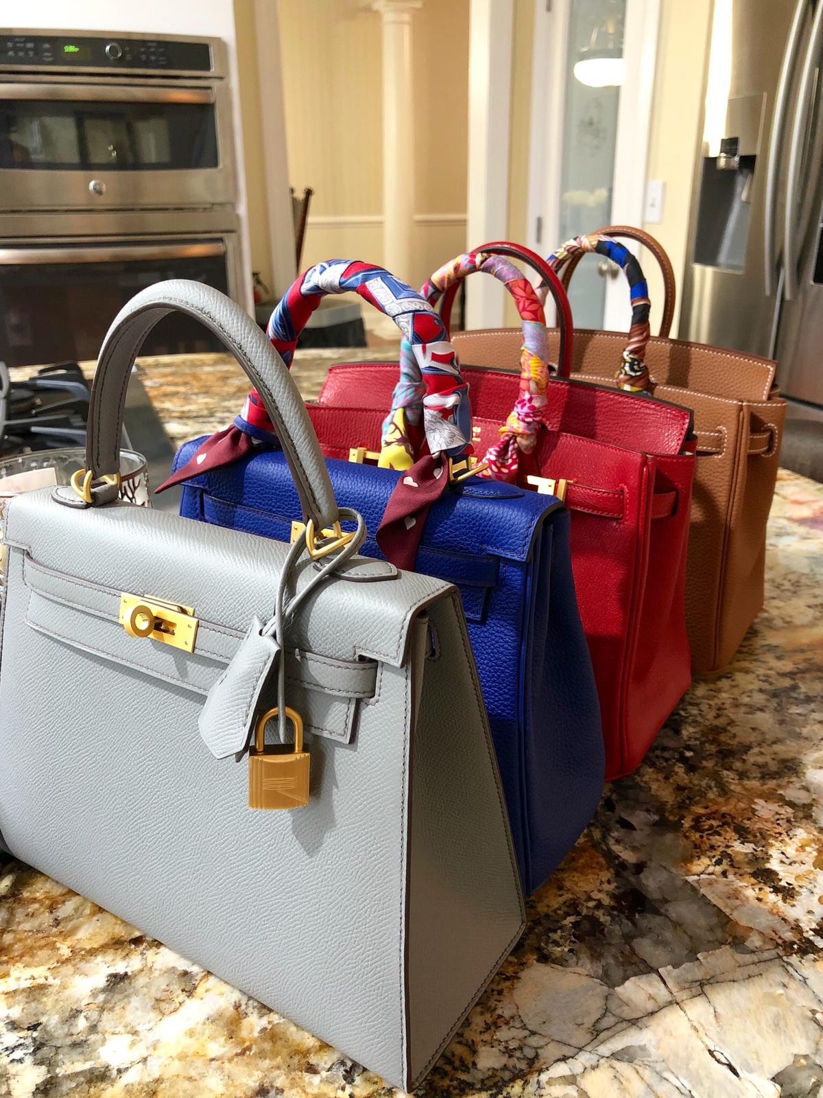 MY ENTIRE HERMES HANDBAG COLLECTION, 12 BAGS