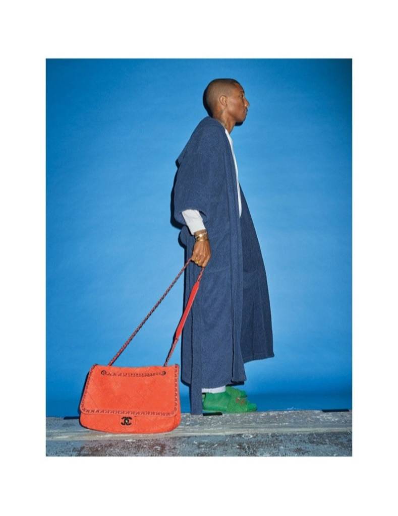 Pharrell Williams First Man Chanel Handbags