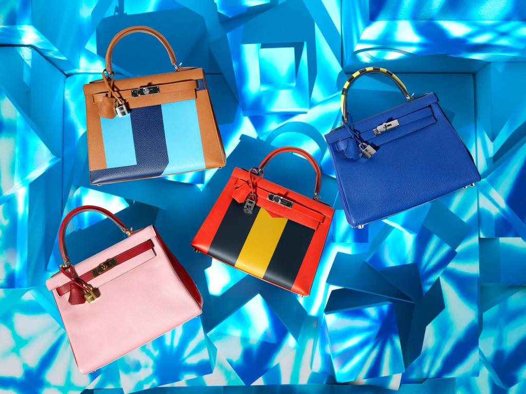Hermès Pre-owned Kelly 20 Bag - Blue
