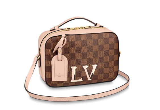 Louis Vuitton Discontinued Damier Ebene Santa Monica Crossbody Camera Box 29lk37W, Women's, Size: One Size