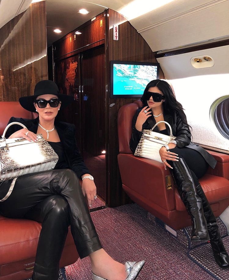 Kim Kardashian Gets Louis Vuitton Bags for the Girls in the Family