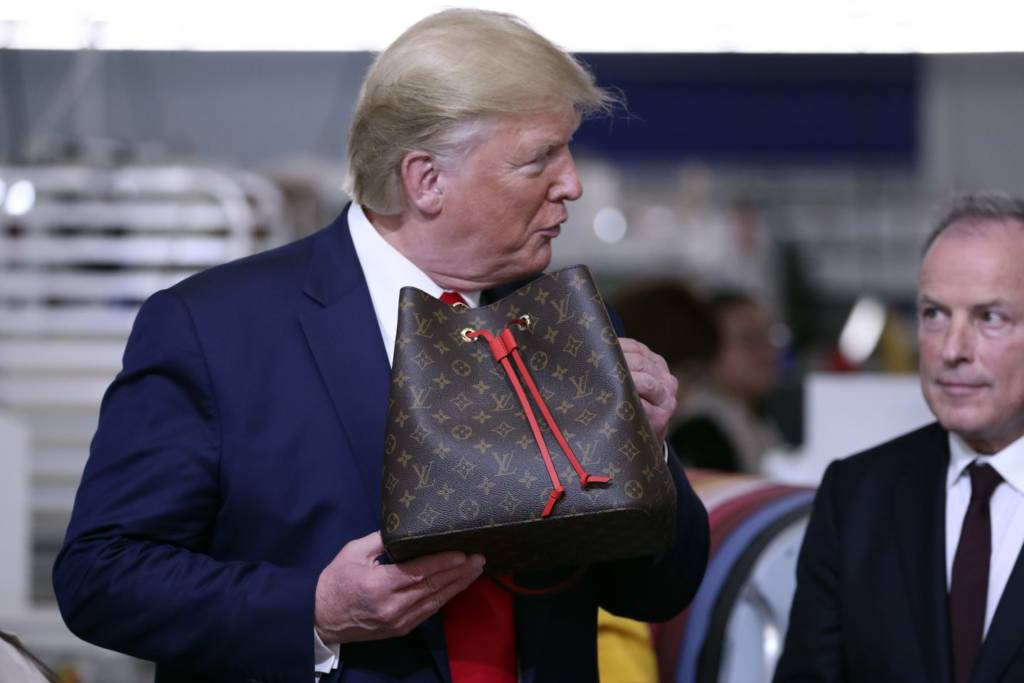 Controversial News: Louis Vuitton Opens New Factory in Texas with Donald  Trump - PurseBop