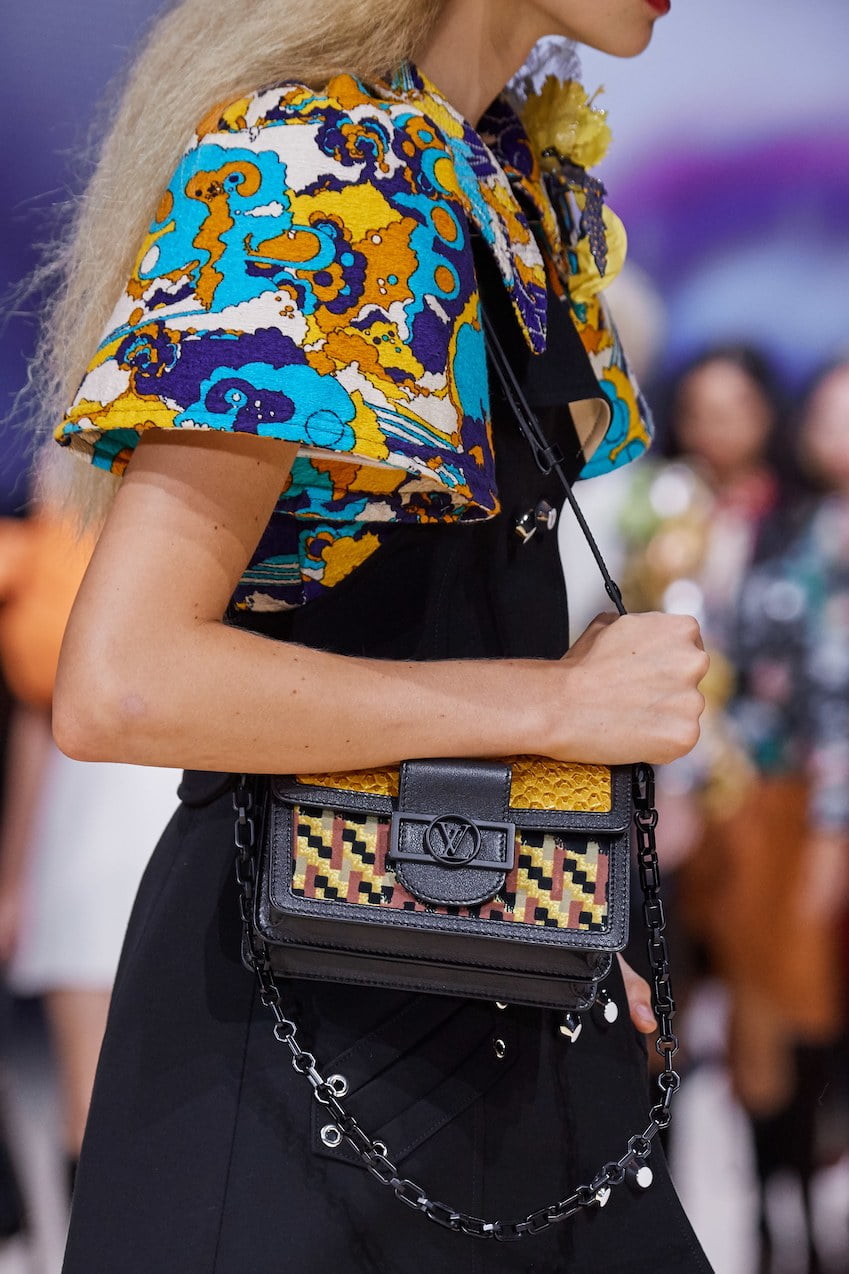 Louis Vuitton on X: #LVSS20 A new Dauphine bag from @TWNGhesquiere latest # LouisVuitton Collection. Watch the show now at    / X