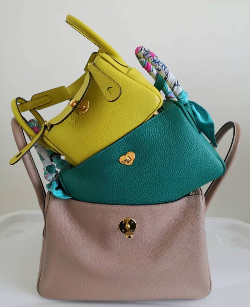 Hermès Mini Lindy 20 Two-Way Handbag