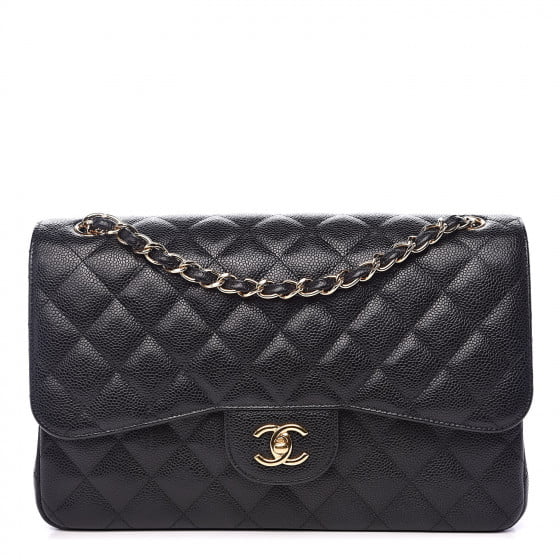 grey chanel purse