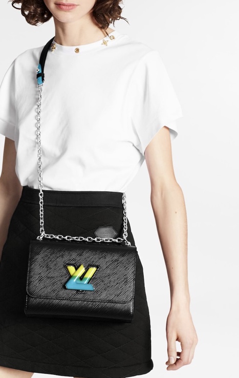 Louis Vuitton Twist MM Damier Check Limited Edition bag Multiple