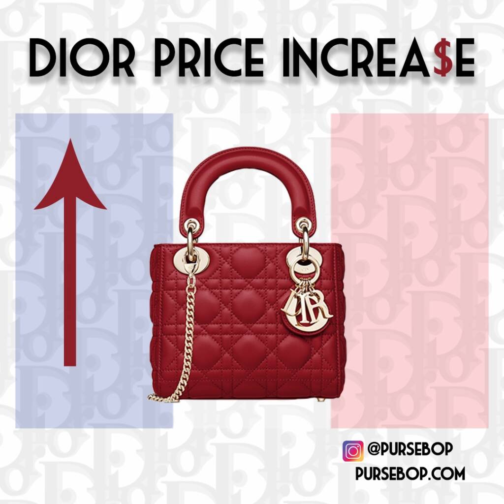 BAGS I WISH I'D BOUGHT BEFORE THE PRICE INCREASES [& 2019 Price Increase  Info for Dior] 