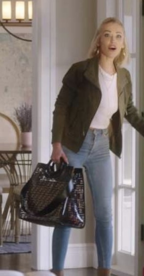 Louis Vuitton Petite Malle Handbag Crocodile Cross Body Bag worn by Christine  Quinn as seen in Selling Sunset (S04E02)