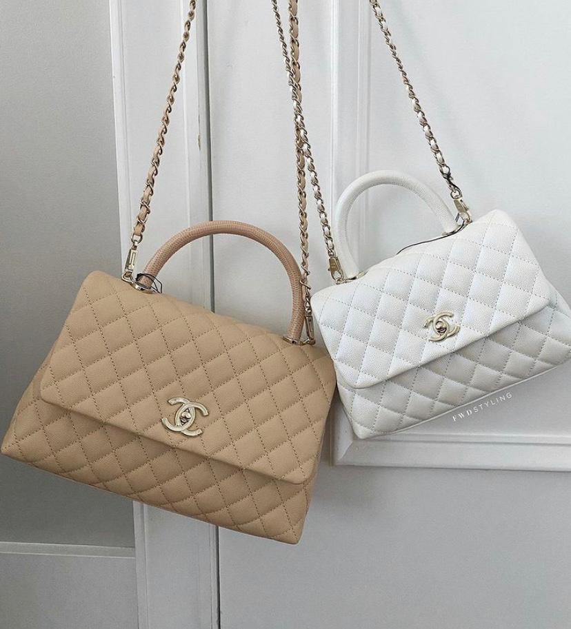CHANEL COCO HANDLE REVIEW 2018  What fits in it, comparison with