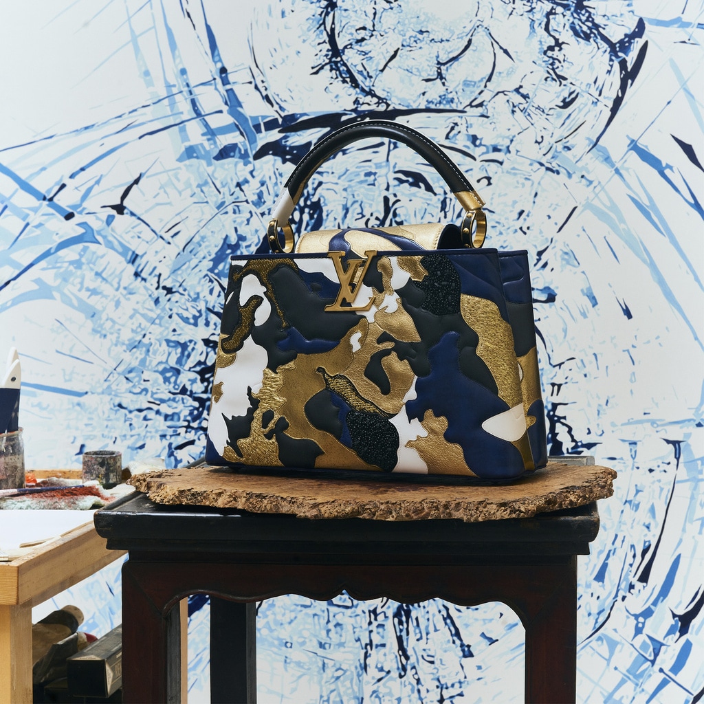 What makes Louis Vuitton's Artycapucines bags works of art?