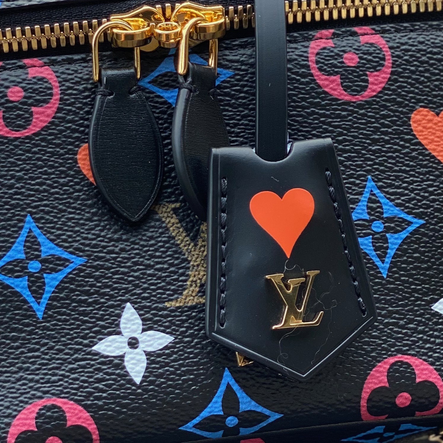 Louis Vuitton Game On Vanity PM White Heart Monogram LV Top Handle