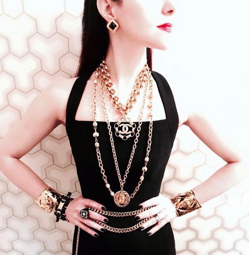 Shop authentic Chanel White Pearl Long Necklace at revogue for just USD  135000