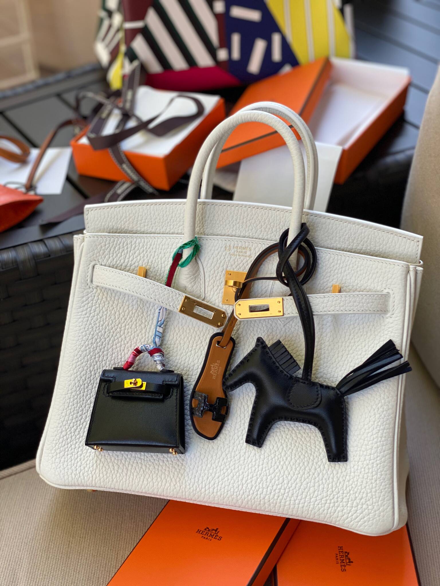 Hermès Authenticated Rodeo Bag Charm