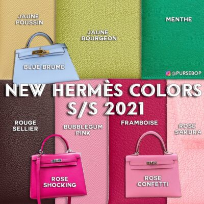 hermes fall 2021 colors