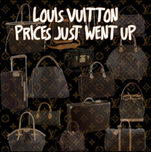 Alert: Louis Vuitton Price Increase 2015
