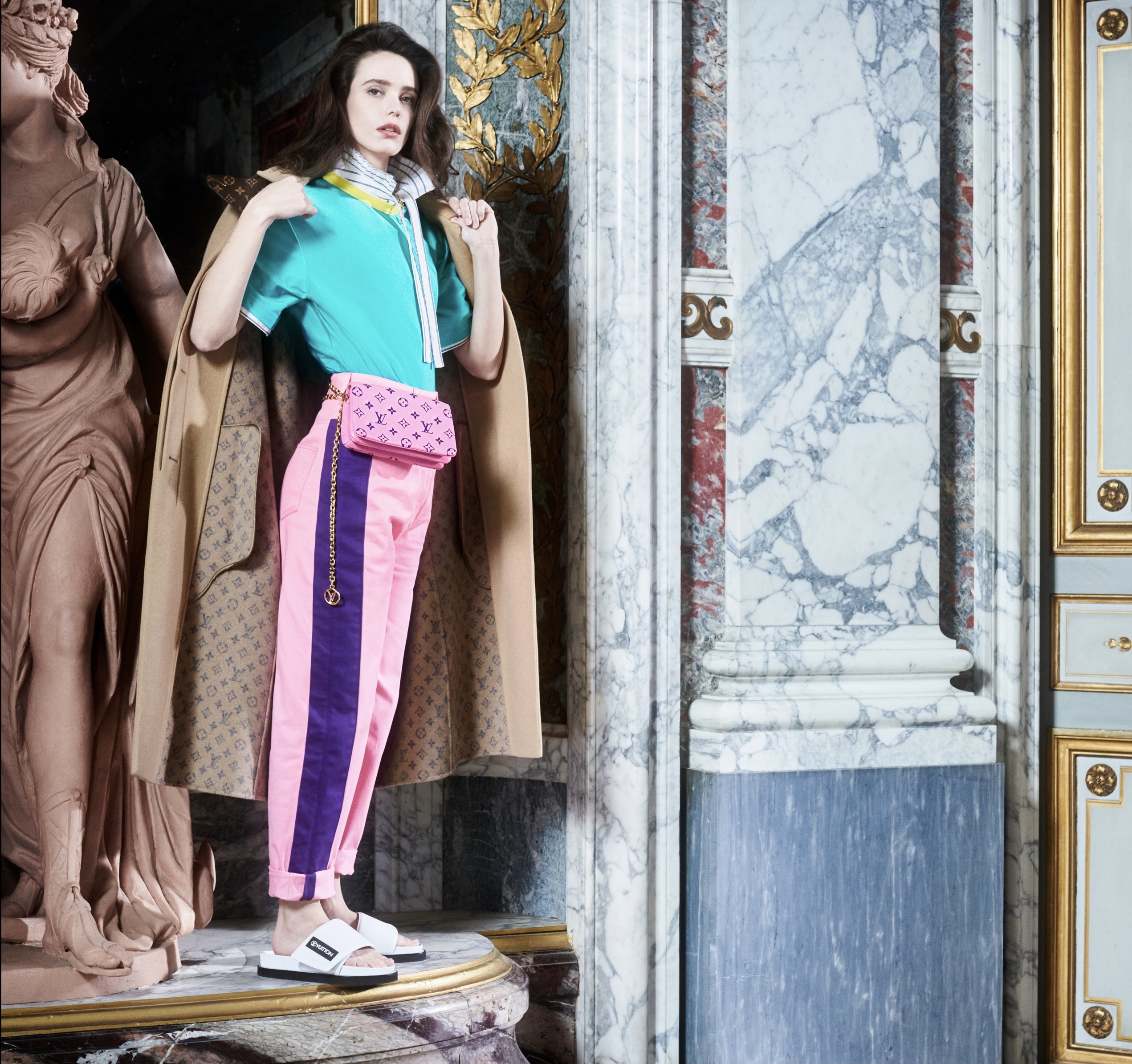 Louis Vuitton Classics Get an Ancient Greek Makeover for Fall 2021 -  PurseBop