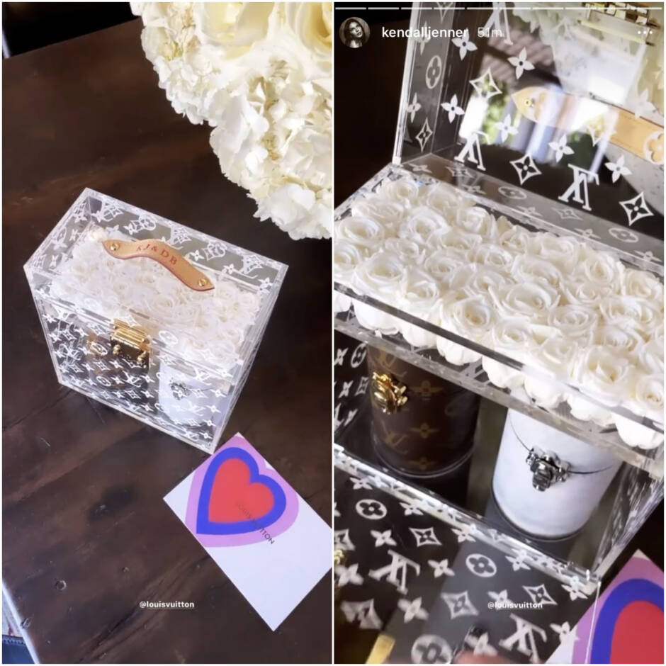 Louis Vuitton Monogram Handbags of Kendall Jenner on the Instagram