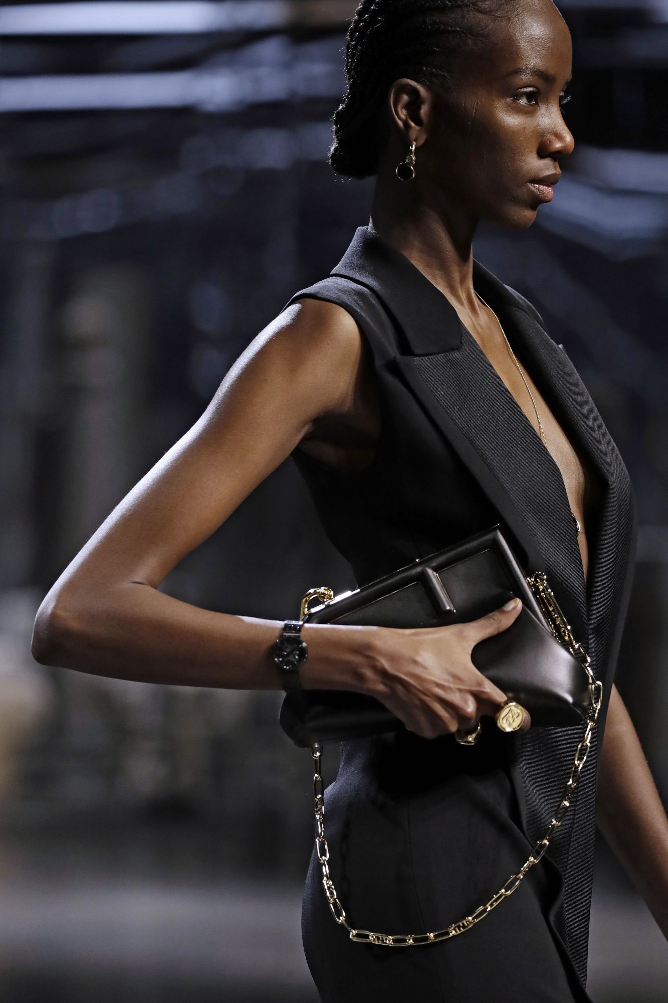 Fendi Showcases New Shapes Alongside Its Iconic Bags for Fall 2021