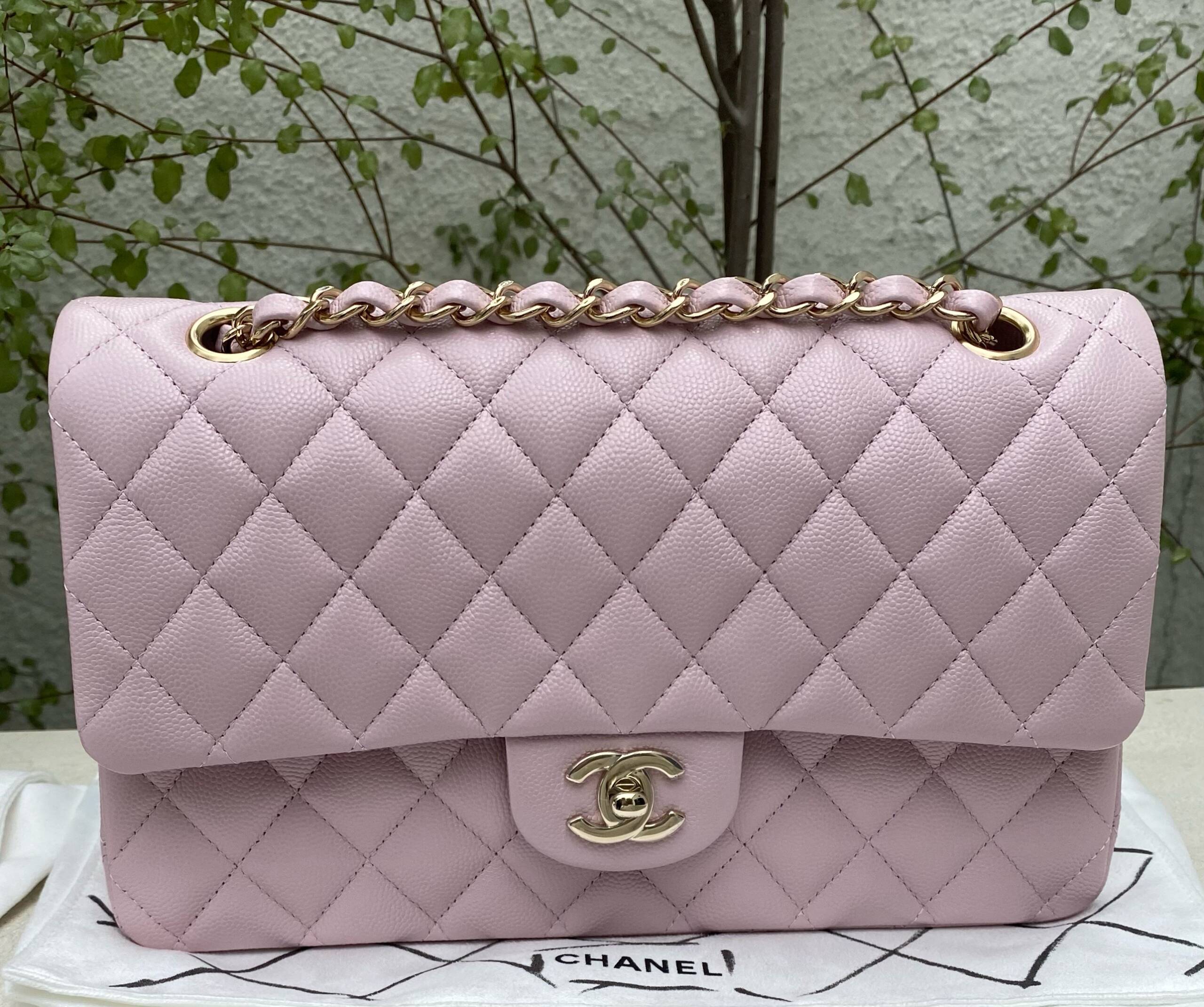 Blush pink Chanel flap bag, pinterest: @Blancazh