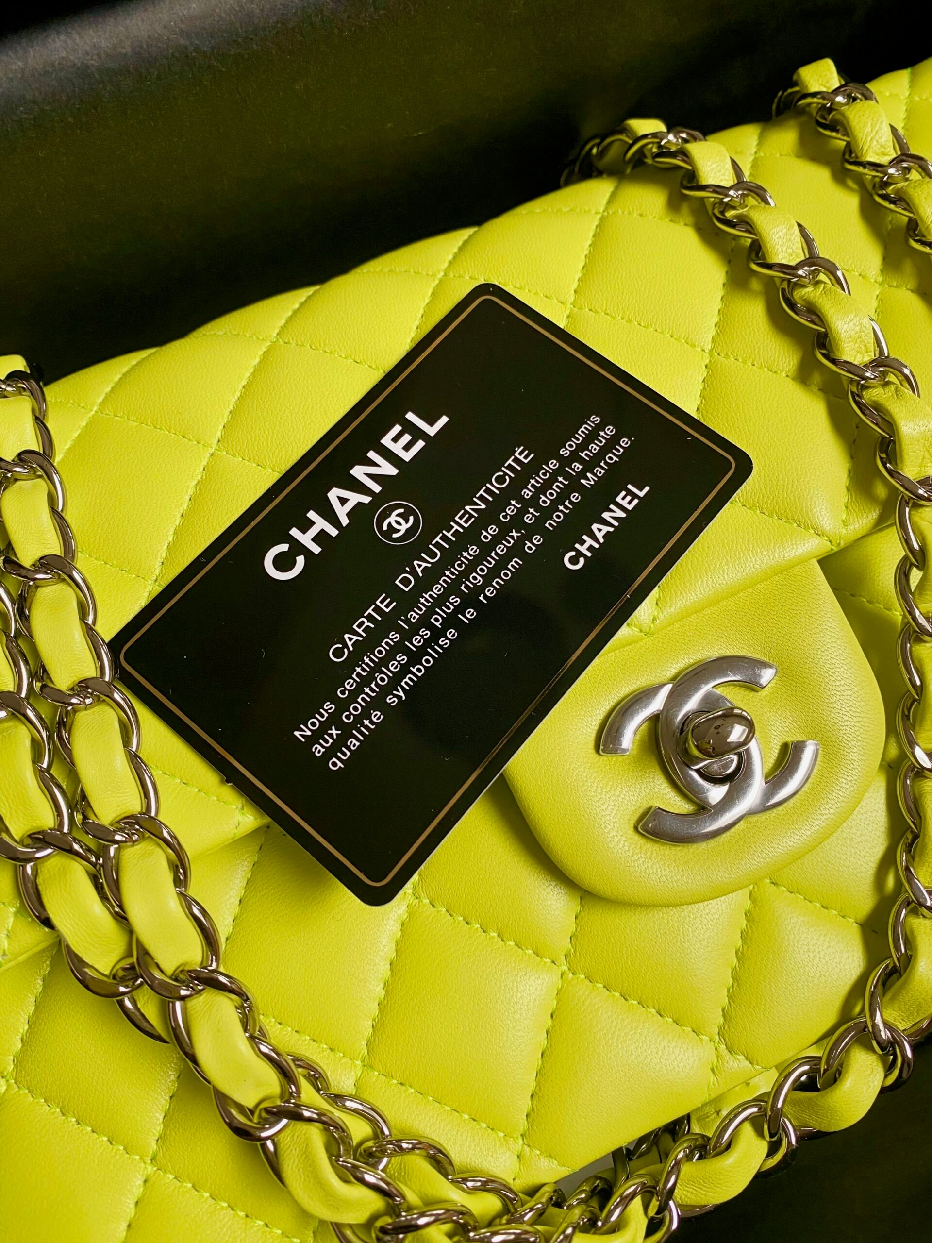 Chanel Ditches its Authentication Card - Still in fashion